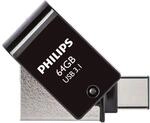 Philips 2-in-1 OTG Edition Ultra Speed USB-C/USB 3.1 duales USB-Flash-Laufwerk