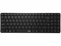 Rapoo E9100M kabellose Tastatur wireless Keyboard flaches Aluminium Design 12...