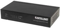 intellinet 5-Port Gigabit Ethernet PoE+ Switch 4X PSE PoE-Ports IEEE 802.3at/af