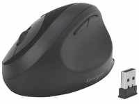 Kensington Kabellose ergonomische Maus, Wireless Pro Fit Ergo Computermaus für