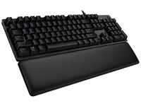 Logitech G512 mechanische Gaming-Tastatur, GX Brown Taktile Switches, LIGHTSYNC