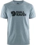 Fj&auml;llr&auml;ven Logo T-Shirt, L, Uncle Blue-Melange