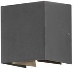 Konstsmide Wandleuchte Cremona | dunkelgrau | LED | 2x3W | 460lm | 7959-370