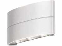 Konstsmide Chieri 7853-250 LED-Außenwandleuchte 7.2W Warmweiß Weiß