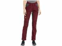 Fjallraven 89829 Kaipak Trousers Curved W Pants Womens Dark Garnet-Dark Grey 30