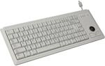 CHERRY G84-4400, Kompakte Tastatur mit Trackball, US-Layout (QWERTY),...