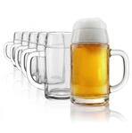 Oberglas Styria Ma&szlig;krug Soda-Lime-Glas 1 l, 6er-Set | Stabile Styria...
