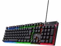 Trust Gaming GXT 835 Azor Gaming Tastatur mit Beleuchtung Deutsches QWERTZ...