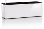 LECHUZA Cube Glossy Triple wei&szlig;-highgloss 13670