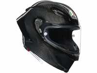 AGV Herren Race Motorrad Helm, Carbon Glossy, L