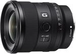Sony SEL-20F18G Vollformat E-Mount Objektiv (FE 20mm F1.8, Ultraweitwinkel, leicht),