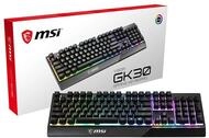 MSI Vigor GK30 Gaming-Tastatur, QWERTZ, DE Layout - Mechanische Membran-Switches,