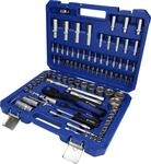 BRILLIANT TOOLS BT023094 Steckschl&uuml;ssel-Satz, 94-tlg, 1/4", 1/2" [Powered by KS