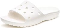 Crocs Unisex Erwachsene Classic Crocs Slide Badeschlappen, White, 37/38 EU