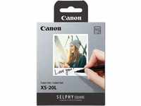 Canon XS-20L Original Farbband/Papierset quadratisch 6,8 x 6,8cm für Canon...