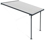 Palram Canopia Feria Terrassen&uuml;berdachung, Grau, 307x295x305 cm