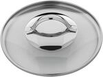 WMF Pfannen- Topfdeckel 16 cm, Glasdeckel mit rundem Metallgriff, Deckel f&uuml;r T&ouml;pfe