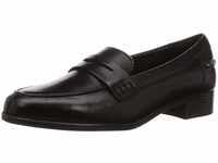 Clarks Damen Hamble Loafer, Schwarz Black Leather, 37 EU