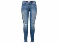 ONLY Damen Onlcarmen Life Reg Sk des Agi661 Noos Jeans, Medium Blue Denim, 25W...