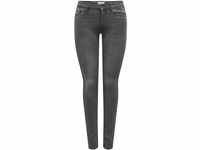 ONLY Damen Onlroyal Reg Sk Dnm Bj312 Noos Jeans, Grau (Dark Grey Denim), M 34L...