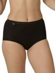 Sloggi Damen Unterhose Basic+ Maxi, 42, Schwarz