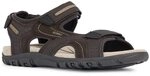 Geox Herren U Sandal Strada D Riemchensandalen, Braun Brown Sand C0705, 45 EU