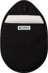 Le Creuset Topflappen, 100% Baumwolle, 12.5 in / 32 cm lang, Schwarz,...