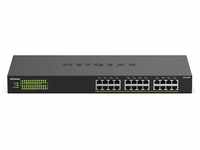 Netgear GS324PP 24 Port Gigabit Ethernet LAN PoE Switch (mit 24x PoE+ 380W,