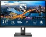 PHILIPS 243B1-24 Zoll FHD USB-C Docking Monitor, höhenverstellbar (1920x1080, 75 Hz, PHILIPS 243B1-24 Zoll FHD USB-C Docking Monitor, höhenverstellbar (1920x1080, 75 Hz,