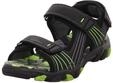 Superfit Jungen Henry Kn&ouml;chelriemen Riemchensandalen, SCHWARZ, 28 EU