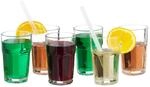 Relaxdays Trinkgl&auml;ser 6er Set, 300ml, Gastro, Gl&auml;serset f&uuml;r den Haushalt,