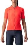 CASTELLI Damen Anima 3 Jersey Sweatshirt, Brilliant Rosa/Dunkelstahlblau, XL EU