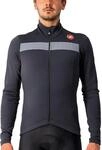 CASTELLI 4518511-085 Puro 3 Jersey FZ Sweatshirt Herren Light Black/Silver Reflex
