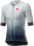 Castelli Aero Race 6.0 T-Shirt f&uuml;r Herren XXL Silbergrau/Dunkelgrau