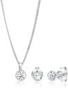 Elli Damen Schmuckset Basic mit Kristallen