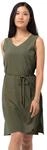 Jack Wolfskin Damen Tioga Road Dress Kleid, delta green, L