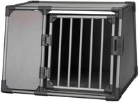 TRIXIE Hunde-Transportbox, Aluminium, L: 92 x 64 x 78 cm, grafit, rutschfste