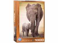 Eurographics 1000 Teile - Elephant & Baby