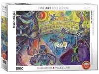 Eurographics Marc Chagall Le Cheval de Cirque Puzzle, 1000 Teile, Mehrfarbig