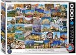 EuroGraphics 6000-5465 Puzzle Globetrotter Deutschland, mehrfarbig