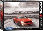 Eurographics 6000-0702 Ford Puzzle, bunt, Rot/Ausflug, Einfarbig (Getaway...