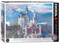 Eurographics 1000 Teile - Schloss Neuschwanstein Winter, 48x68cm