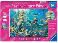 Ravensburger Kinderpuzzle - 12872 Unterwasserschönheiten - Meerjungfrau-Puzzle...