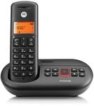 Motorola Voice - E211 Digitales Schnurlostelefon mit Anrufbeantworter, bis zu 12