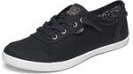 Skechers Damen Bobs B Cute Sneaker, Black Canvas, 37 EU