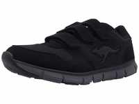 KangaROOS Unisex-Erwachsene K-BlueRun 701 B Sneaker, Black/Dark Grey 0522, 36 EU