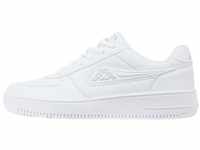 Kappa Herren Bash Sneakers, Weiß White L Grey 1014, 43 EU