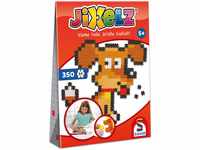 Schmidt Spiele 46111 Jixelz, Hund, 350 Teile, Kinder-Bastelsets, Kinderpuzzle