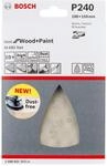 Bosch Professional 10 St&uuml;ck Schleifdreieck M480 Best for Wood and Paint (Holz und