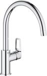GROHE BauLoop, K&uuml;chenarmatur mit hohem Auslauf (Wasserhahn f&uuml;r die K&uuml;che,...